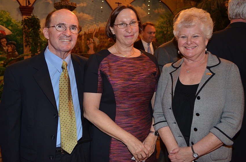 David and Ilene Denton with Ruth Lando