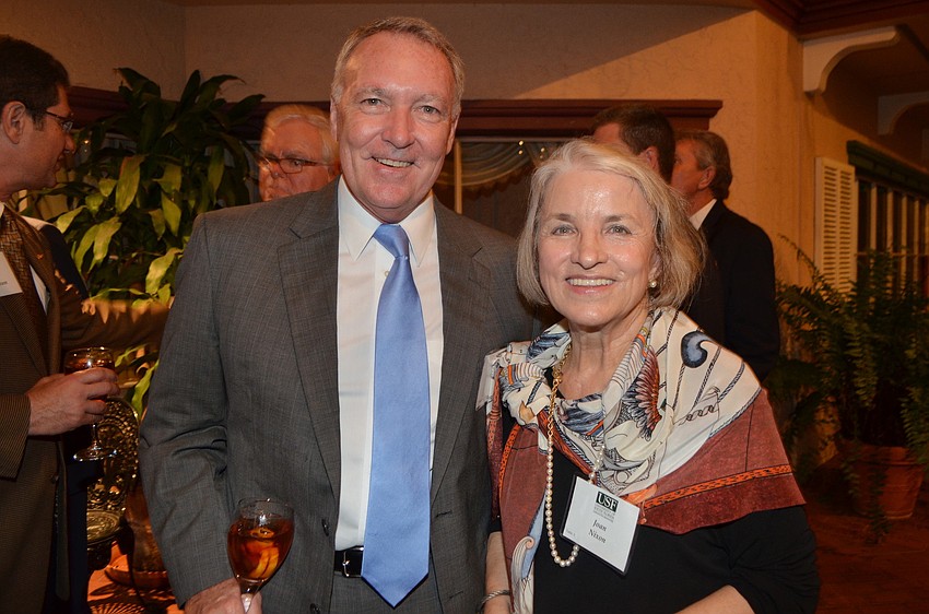 Ben Ellinor and Joan Nixon