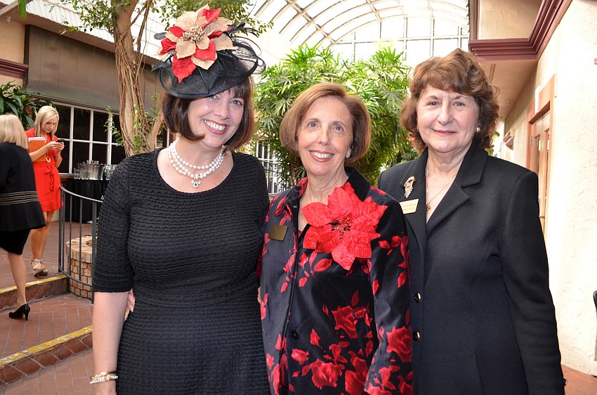 Michelle Fournet, Pat Reibhart and Antonette Cunningham