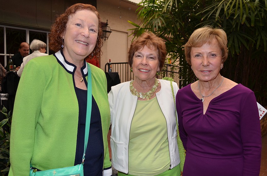 Marilyn Frederick, Nancy van Roekens and Ellie Faber