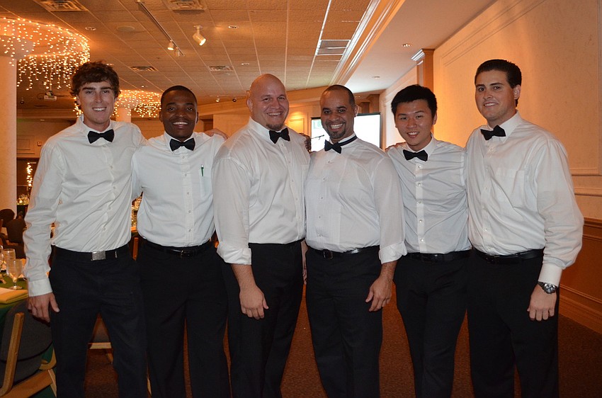 Jamie Guy, James Thermidor, Jeffery Acton, Alan Hsu, Brian Baldwin and Richard Landsaw