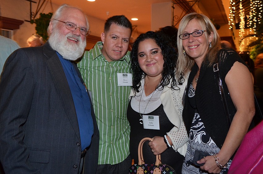 Bob Kirscher, Marco and Sofia Estrada and Dawn Hair