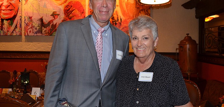 Tom Barwin and Joan Beach