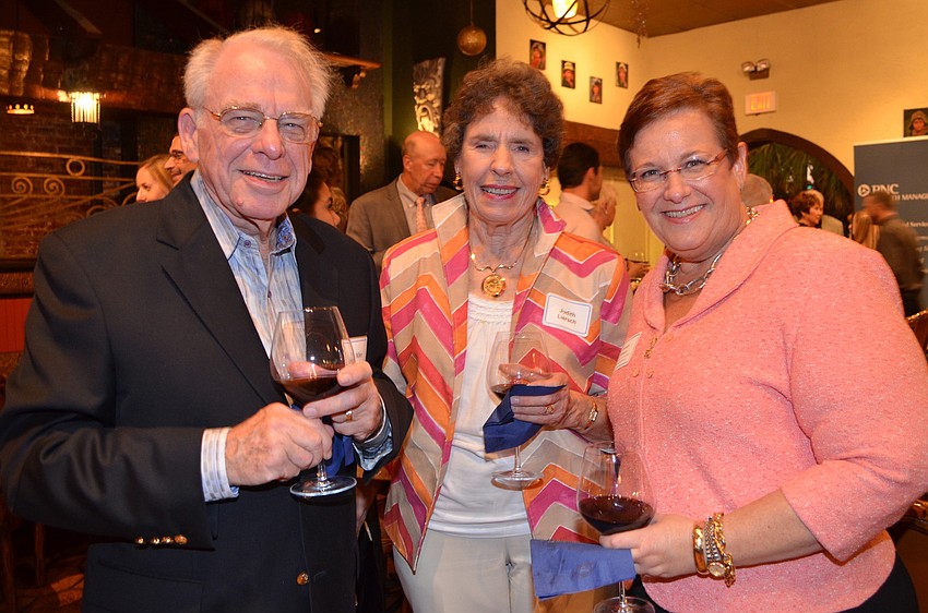 Allen Jennings, Judith Liersch and Jocelyn Stevens
