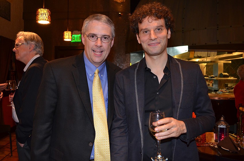 Joe McKenna and featured artist David Greilsammer