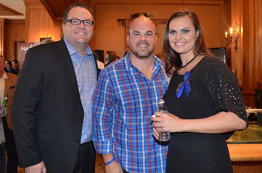 Chad Campbell, Curt Ramage and Tiffany Liashek