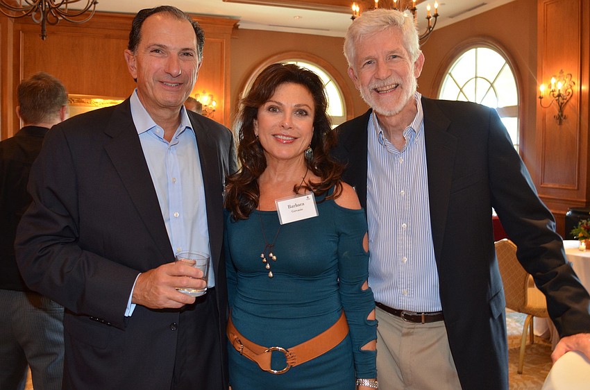 Drew and Barbara Cervasio with Dennis McGillicuddy