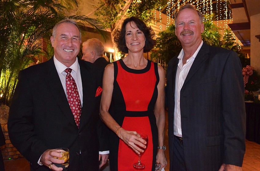 C.J. Fishman with Lori and Jim Gabbert