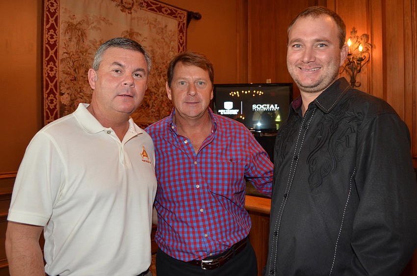 Kim Reynolds, Adrian Gadd and Ellas Wallace