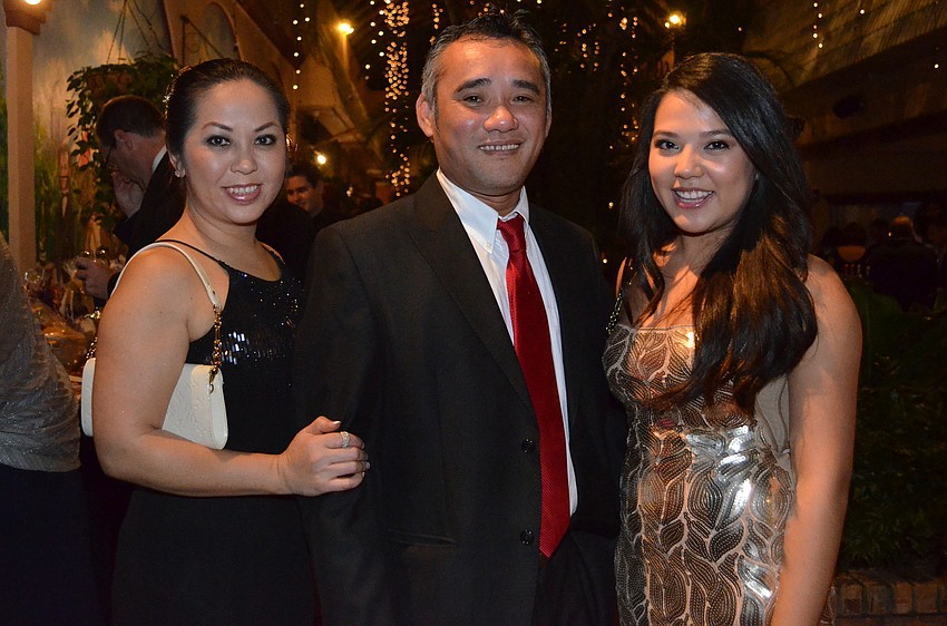 Nencie Tran, Tony Huyne and Michelle Tran