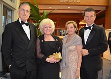 George Allison, Vivian Kuvant, Co-Chair Carol Chairella and Alan Watkins