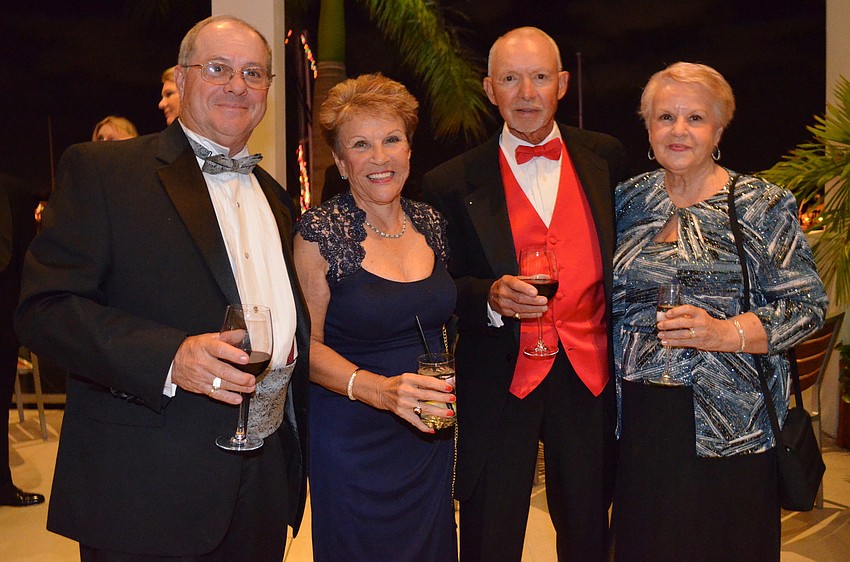 Frank and Nancy Legere with Paul and Annette Seibert