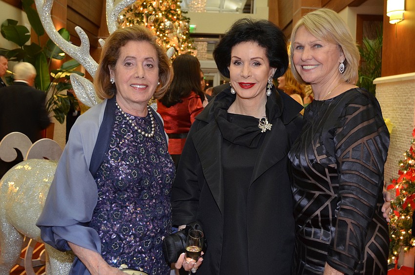 Anna Maria Troiano, Jacqueline Morton and Carol English