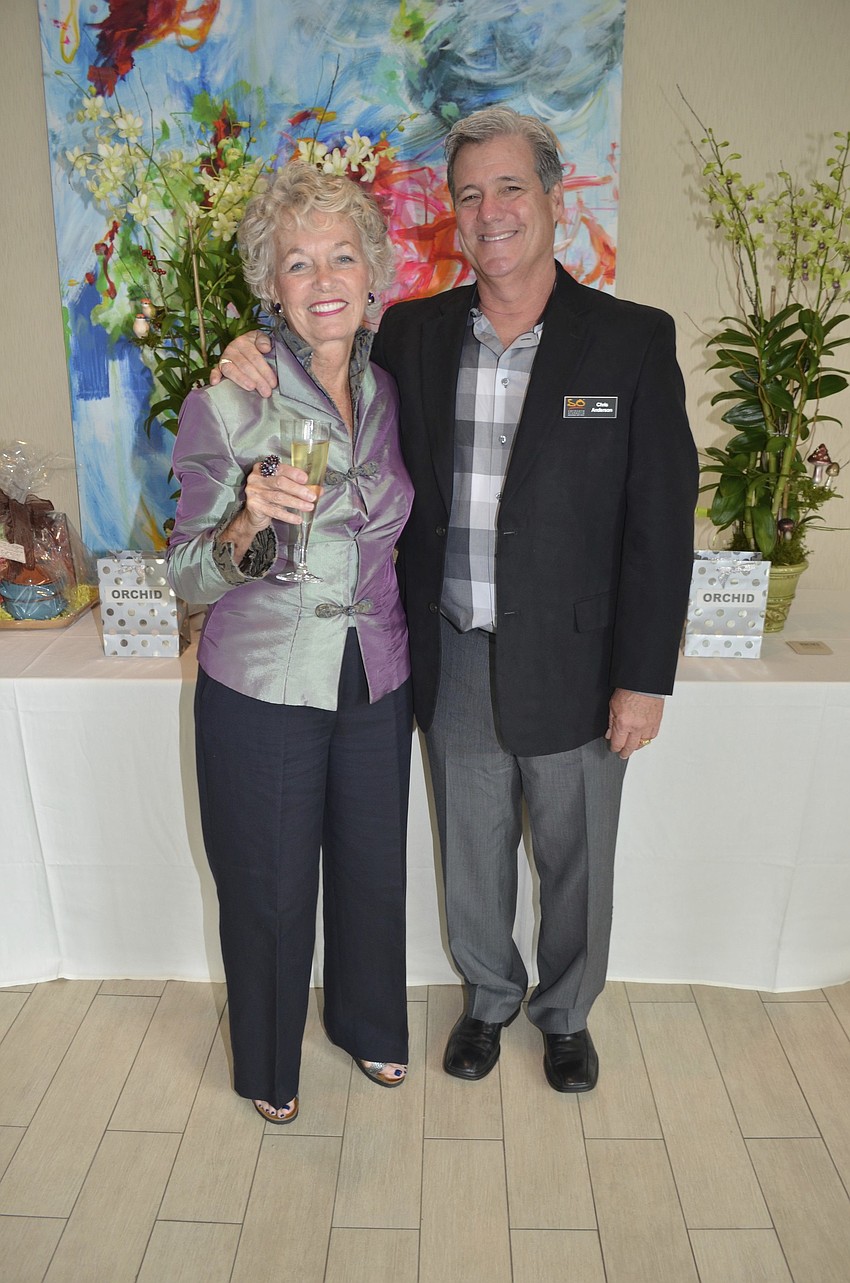 Sally Brown and Chris Anderson