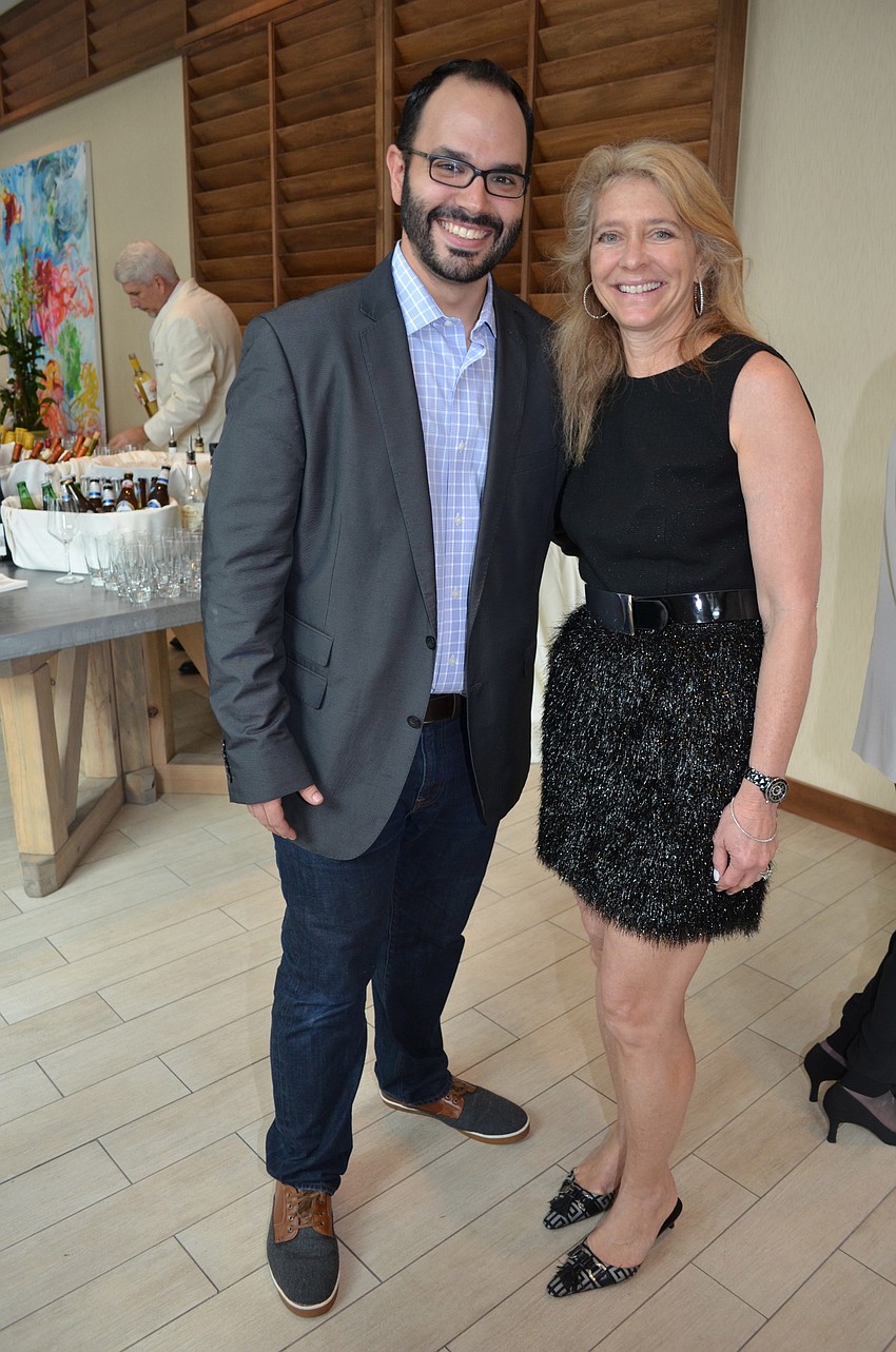 Roger Capote and Lisa Merrill