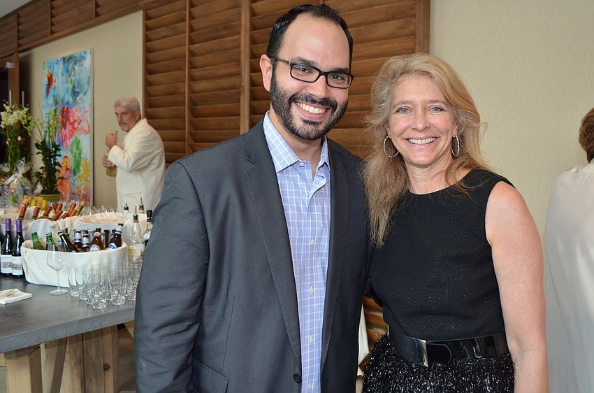 Roger Capote and Lisa Merrill