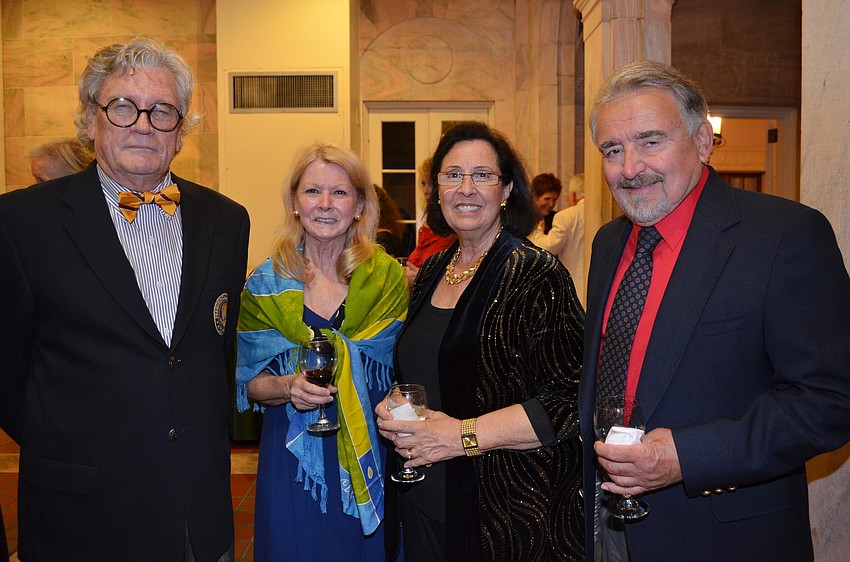 Dr. Vince Carroll, Elizabeth Vargus, Molly Carroll and Bruno Motta