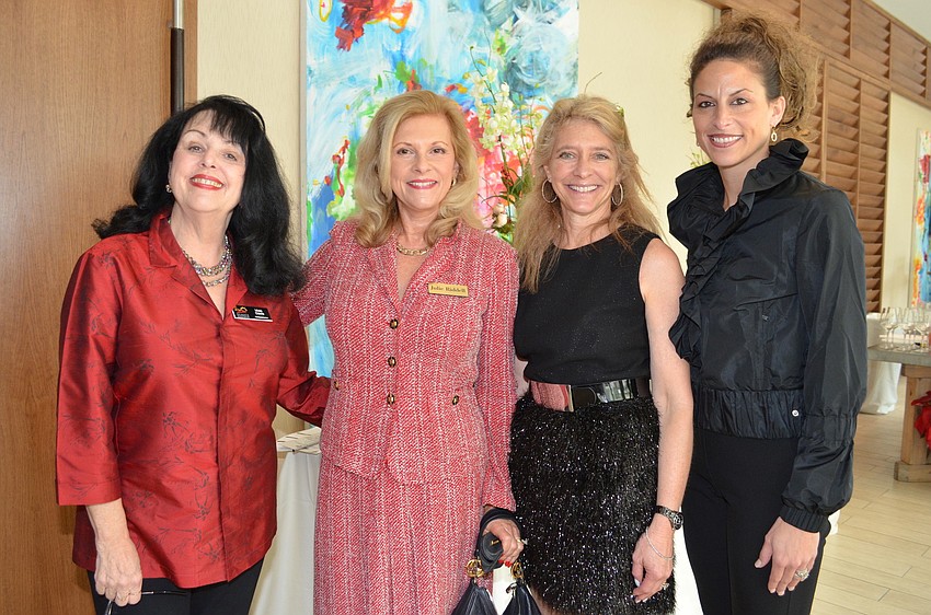 Vikki Davis, Julie Riddell, Lisa Merrill and Cortney Davies