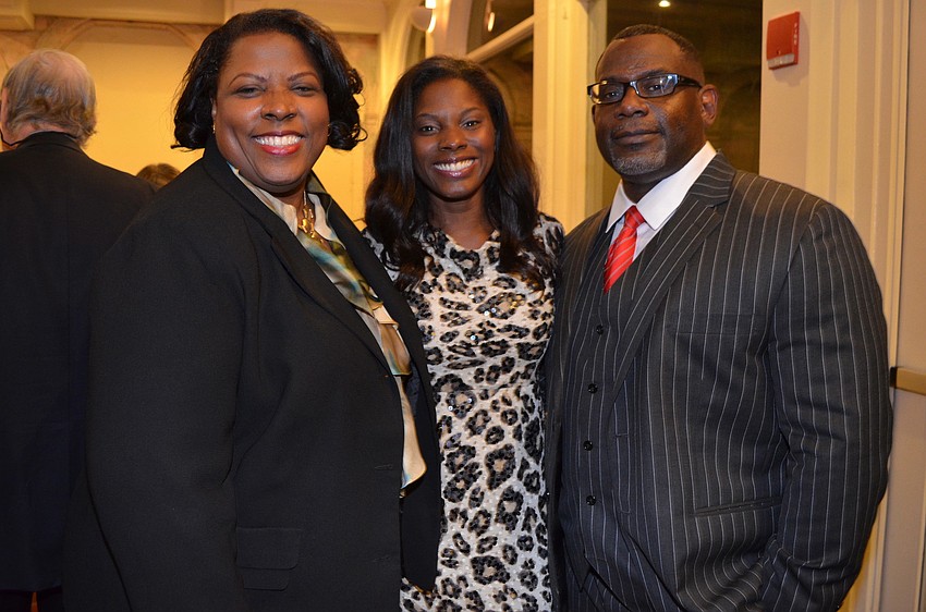 Valerie, Avia and Anthony Goddard