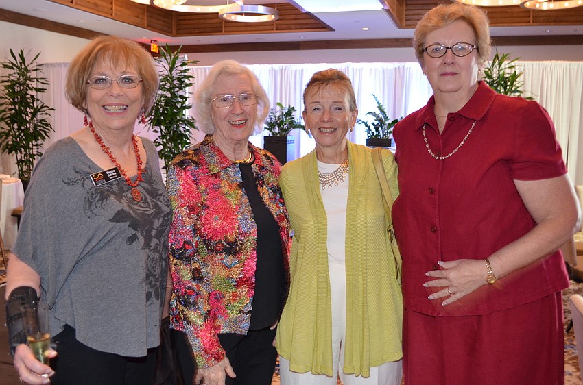 Sandra Jahnke, Jane Baisley, Greta Kaufmann and Rita Burke