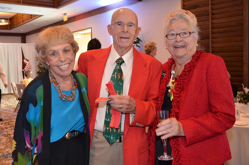 Patty and Richard Kiegler with Mary Lou Loughlin