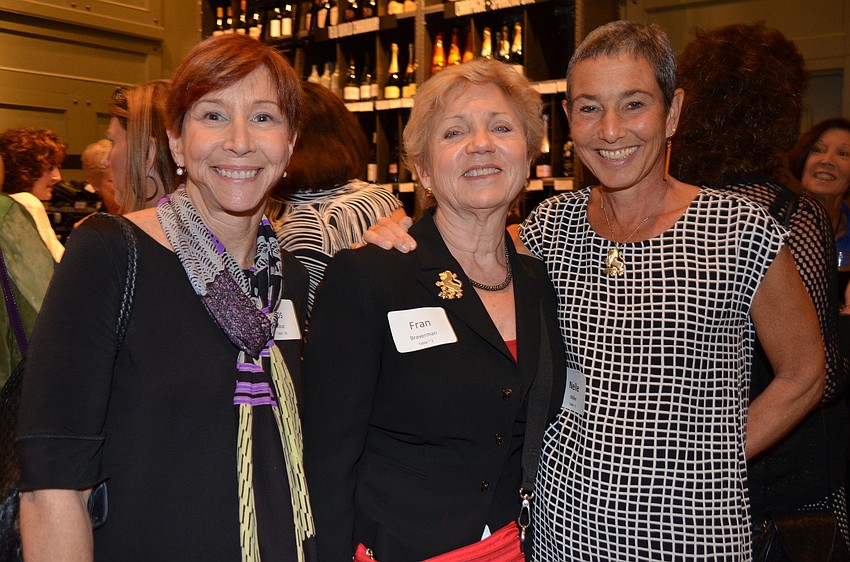 Ros Mazur, Fran Braverman and Nelle Miller