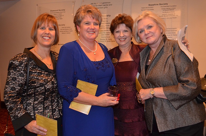 Sandy Moser, Christy Simunovic, Bev Crawford and Gloria Sobucki