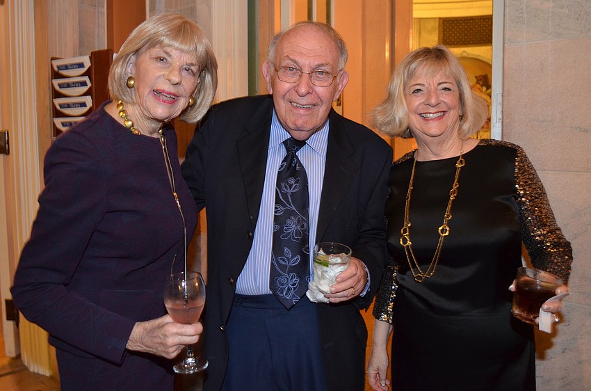 Gloria Moss, Mike Ash and Marian Moss