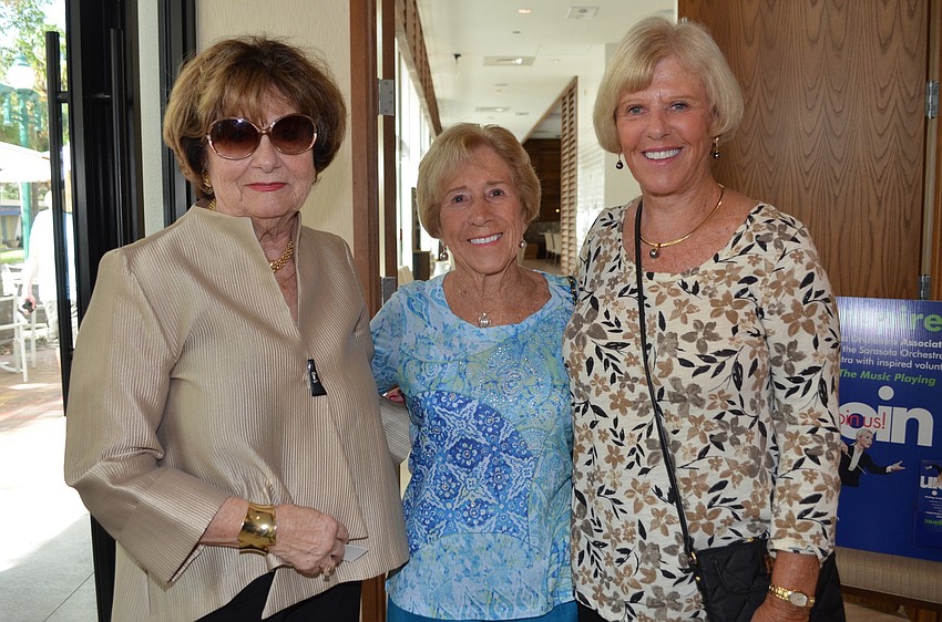 Pat Shrope, Carolynne Smith and Barbara Cruikshank
