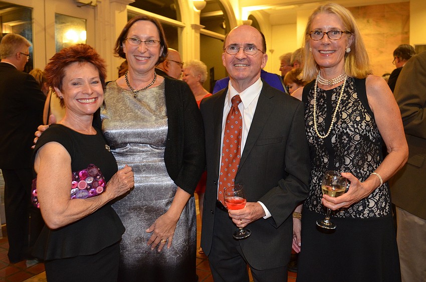 Anne Marie Tardiff, Ilene and David Denton and Caroline Andrus