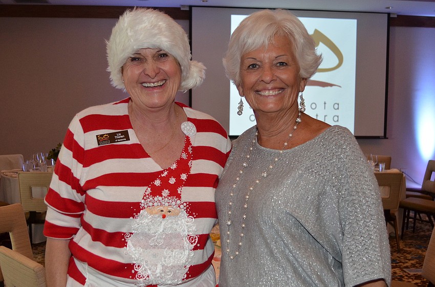 Liz Thoren and Donna Van Ipeten