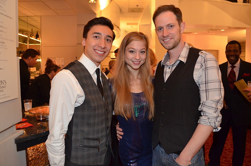 Patrick Ward, Anais Blake and Brendan Ragan