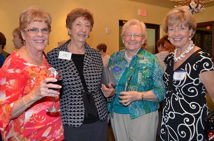 Judy Engle, Carol Fanchi, Pat Ondrick and Joy Stone