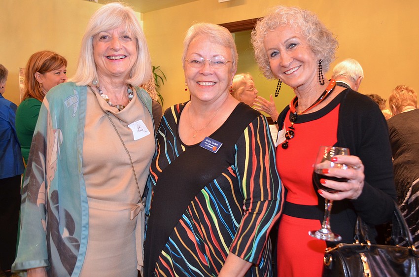 Judi Hennard, Evelyn VanDine and Sandra Cowing