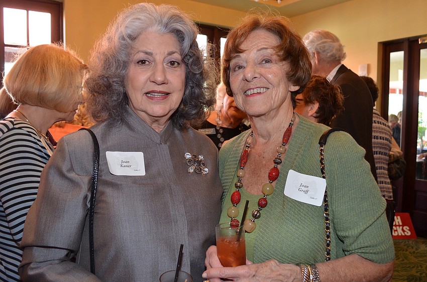 Joan Kaner and Joan Graff