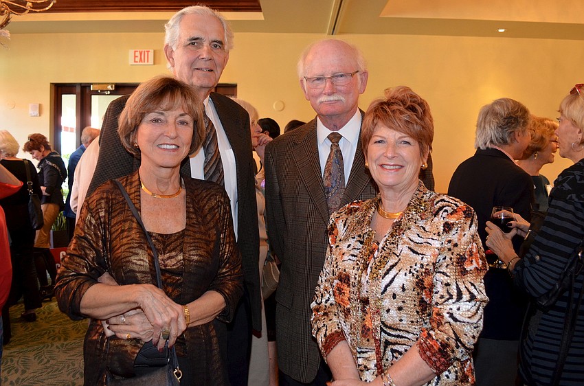 Sharron and Al Mahan with Pete and Judy Kupperbusch