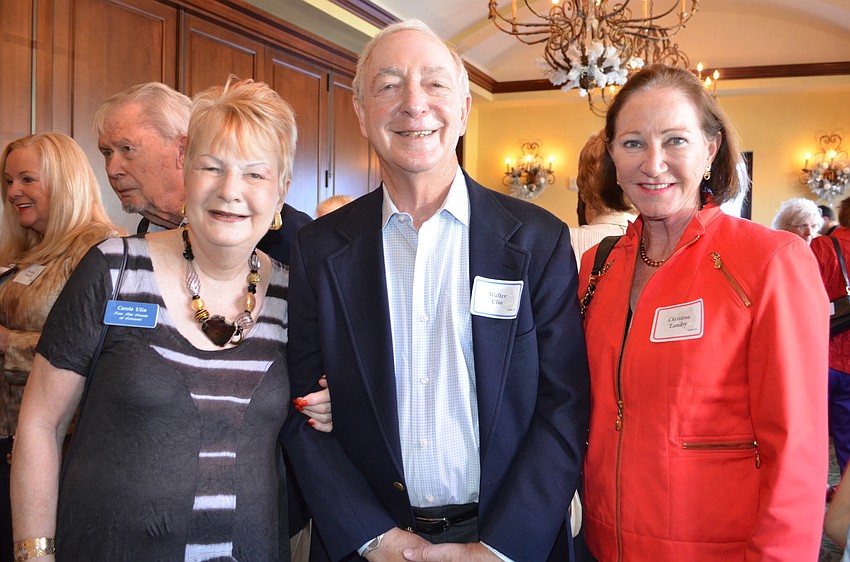 Carole and Walter Ulin with Christina Landry