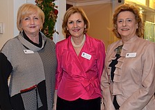 Kaye Chase, Toula Kane and Pat Riley