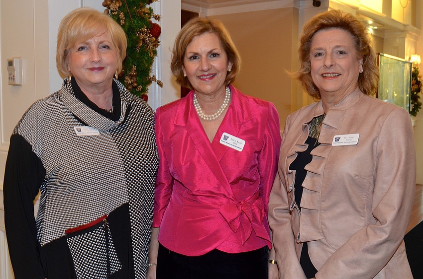 Kaye Chase, Toula Kane and Pat Riley