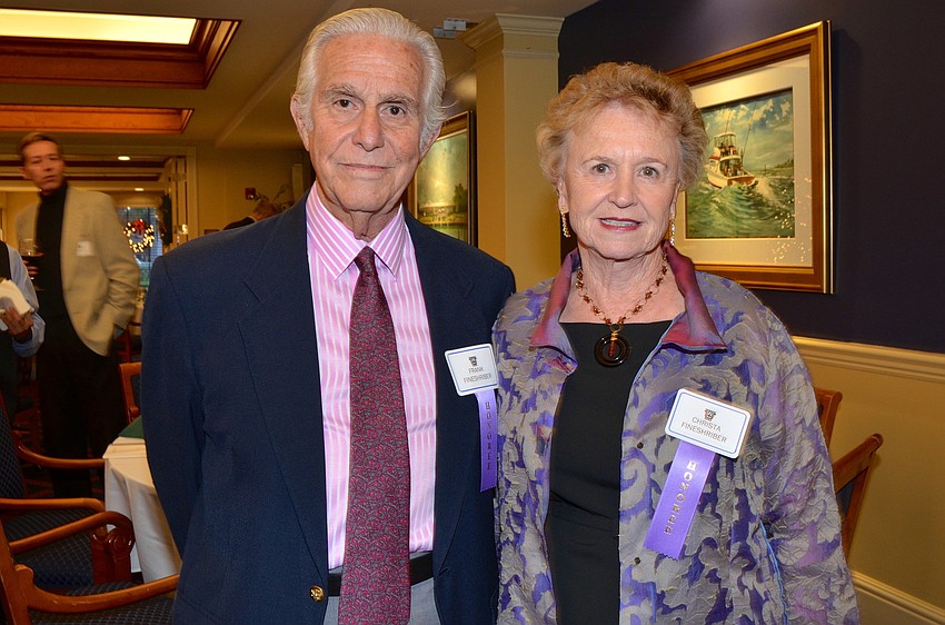 Honorees Frank and Christa Fineshriber