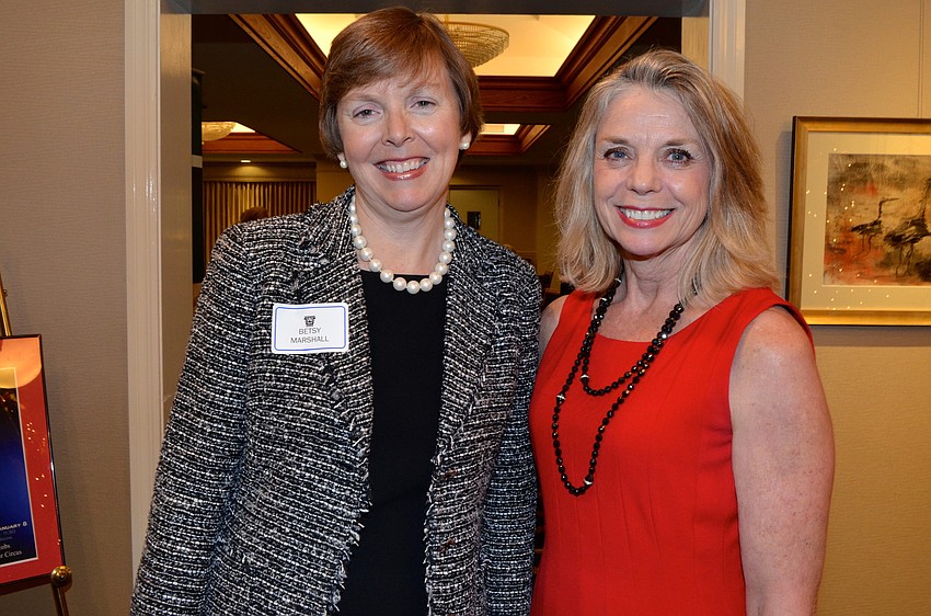 Betsy Marshall and Donna DeSisto