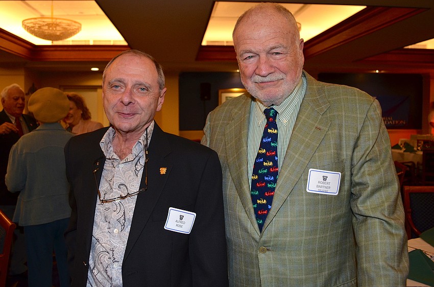 Dr. Alfred Rose and Robert Bartner