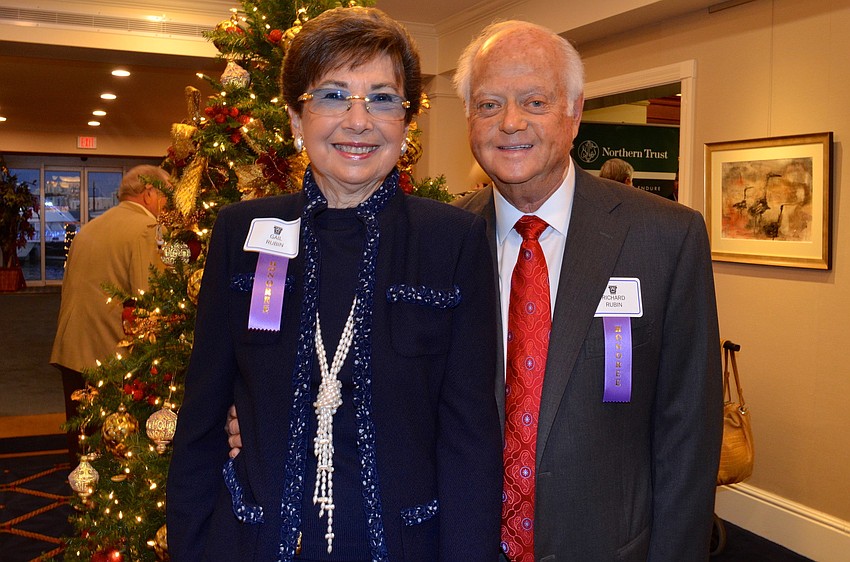 Honorees Gail and Richard Rubin