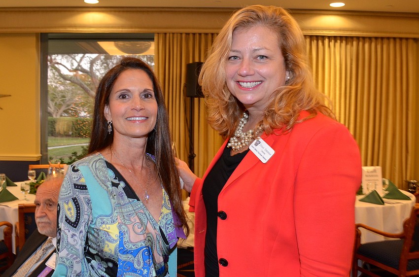 Honoree Marcia Jean Taub and Susan Brennan