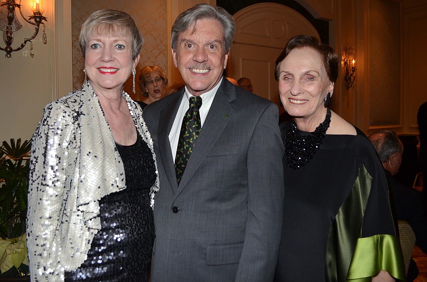 Lynn and Arthur Guilford with Sally Yanowitz