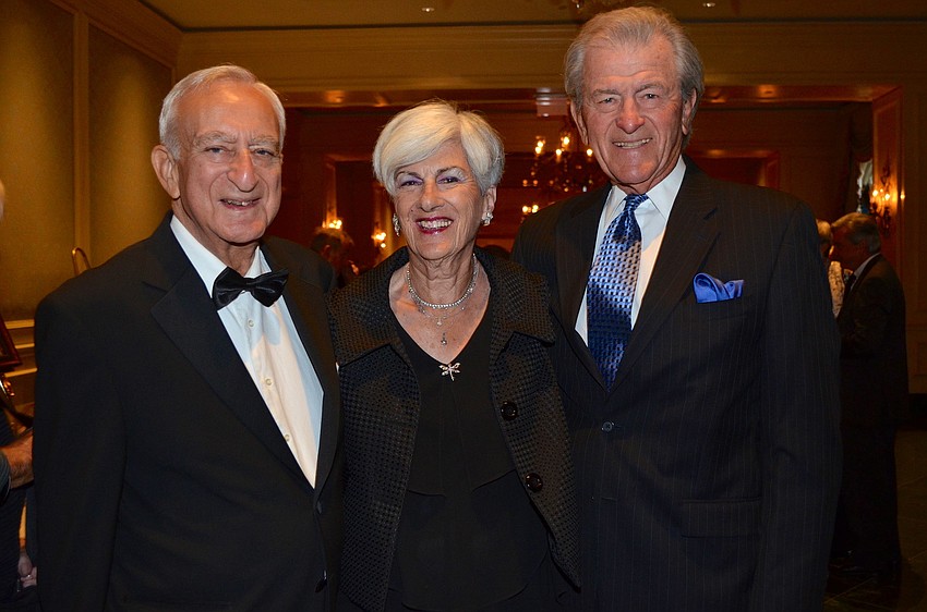 Harold and Valerie Joels with Ben Klein