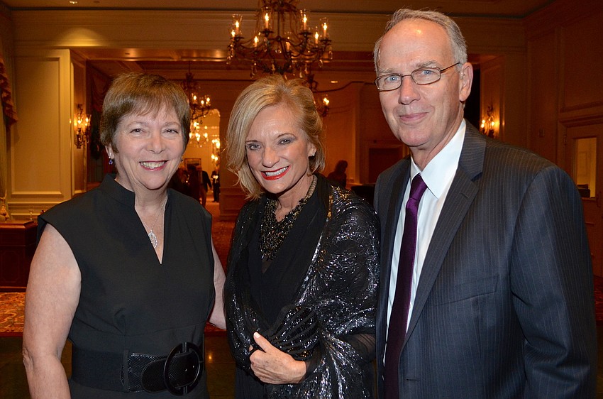 Nora Patterson, Barbara Zdravecky and John Patterson