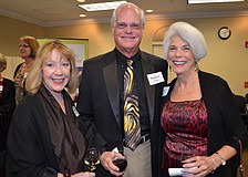 Ronelle Ashby with Tim and Diane Trettin