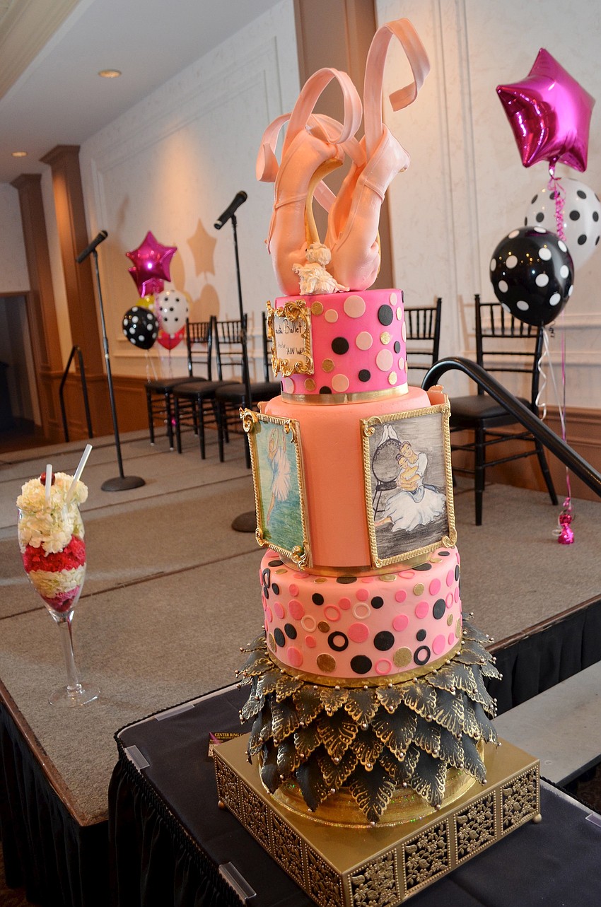 Center Ring Cakes designed the cake at â€˜A Celebration for Sara.â€™