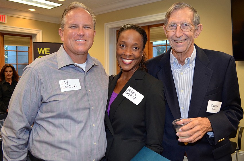 Jay and Dedra Castle with Dennis Reeves